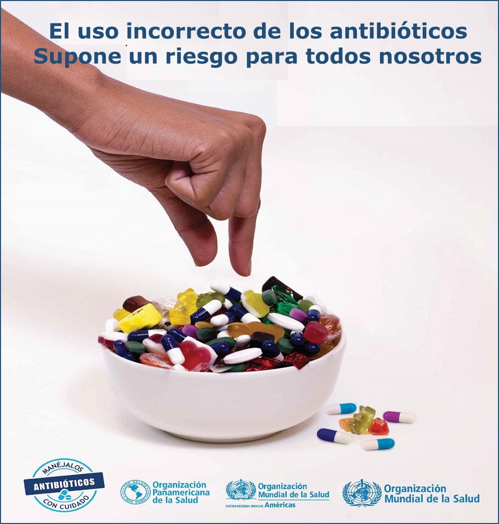 El uso incorrecto crea resistencia a los antibióticos
